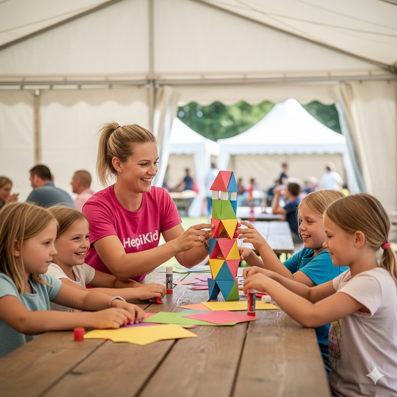 Animacije otrok ustvarjalne delavnice risanje piknik